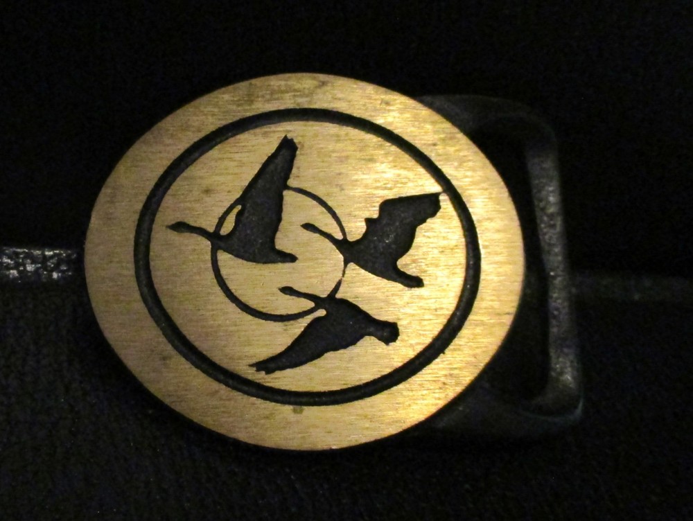 1975 Migration Flying Canadian Geese Belt Buckle Tech Ether Guild Sport Hunting