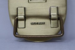 Walmart Private Fleet 2022 Children&rsquo;s Miracle Network Safety Brass Belt Buckle