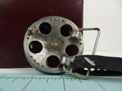 Pugs Gear Belt Buckle Spinners Wheels Rims Steel NWT