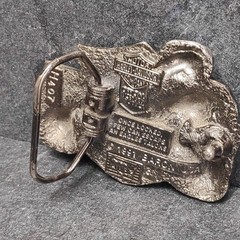 Harley Davidson Belt Buckle Eagle Claw Design • 1991 • USA • RARE