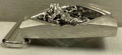 Ghost Riders sterling silver Artisan made Gents Belt buckle