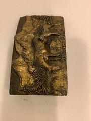 Colorado Rocky Mountain Solid Brass Belt Buckle Special Cast 1979 USA.