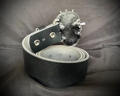 “Diseased” Skull Belt Buckle Archive 2007-09 Reworked 2026 OOAK Darren McNeese