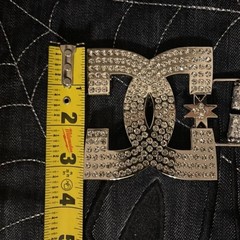 DC Belt Buckle Y2K Skate Goth Grunge DC Shoes Belt Buckle