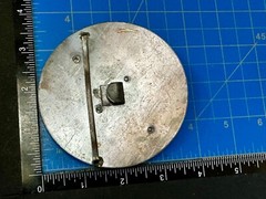 Retro Artisan Metal Work Unique Vintage Round Belt Buckle