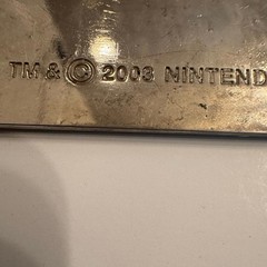 Vtg 2003 Nintendo Belt Buckle Men&rsquo;s Black/Red/Silver