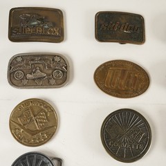 15x Vintage & Modern Belt Buckles Transportation Themed 32312