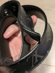 Louis Vuitton Pre-Owned Monogram Eclipse Suntulle Belt