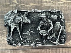 1981 Vintage Gold Rush Siskiyou Belt Buckle