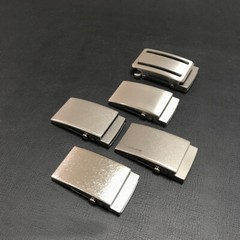 New Men&rsquo;s Titanium Alloy Belt Buckle Automatic Roller Buckle Waist Strap Head