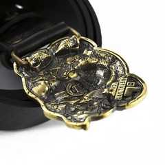 Belt buckle Spartan, Ancient Greece warrior military brass belt buckle