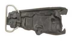 Fire Department Engine Truck Metal Belt Buckle