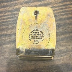 Vintage 1985 Anacortes Brass Works Northwest Energy Colorado Belt Buckle Train