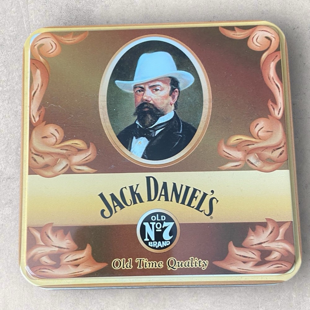 2003 Jack Daniel’s Old No. 7 Brand Belt Buckle With Tin