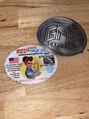 Build America Belt Buckle Metal Union Collector GIFT Construction Labor 4 INCH
