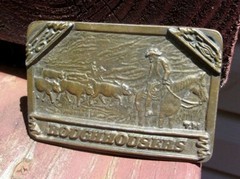 Rough Housers Belt Buckle