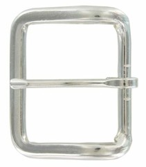 Simple Round Edge Square Single Prong Replacement Belt Buckle fits 1-3/4&Prime;(45MM)