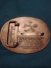 Vintage The Gal Leg Belt Buckle Spur Moves Freely As seen in Back to the Future