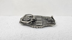 Great American Buckle Co. Belt Buckle Mens General Grant Cotton Co 1985