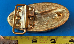 MOTO GUZZI MOTORCYCLE BELT BUCKLE