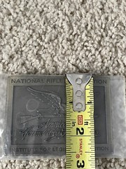 New NRA National Rifle Association Belt Buckle Legislative Action 0824