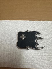 Vintage Unique Iron Cross Belt Buckle AS IS