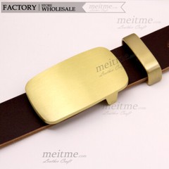 1 1/2&Prime; 38mm Heavy Duty Smooth Solid Brass Blank Belt Buckle, Blank Belt Buckle