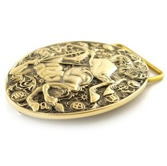 Sagittarius belt buckle, Horoscope Astrological Zodiac Sign brass belt buckle