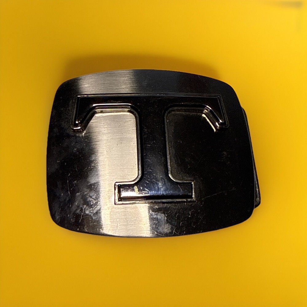 BELT BUCKLE LETTER T INITIAL GREEK ALPHABET LETTERS BOUCLE DE CEINTURE
