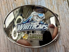 West Michigan Whitecaps Baseball Team Soybean Committee Belt Buckle