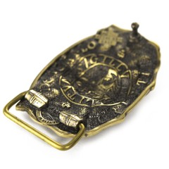 Belt buckle « Templar »; knight order belt buckle; Crusader Knight buckle
