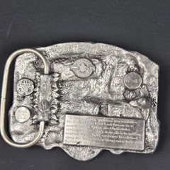 Vintage Budweiser Clydesdales King of Beers Belt Buckle Bergamot USA