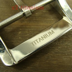 Titanium anti-allergy Tongue Pin Hippie Belt Buckles for 38mm width belt XZ467