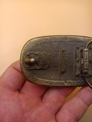Belt Buckle Eagle The Great American Belt Buckle Company USA 1983 #D825 Vintage