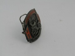 Harley Davidson Vintage Eagle Biker Belt Buckle Lord of Asphalt 1992 Baron USA