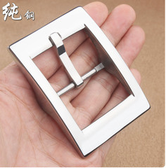 Men&rsquo;s/Women&rsquo;s Anti-allergic Belt Buckles for 1.5&Prime; Belt Titanium Belt Pin Buckle