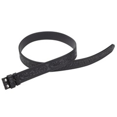Embossed Western Leather Belt Cowboy Rodeo Casual Leather Belt Floral Embossed