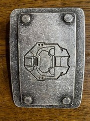 Halo Master Chief Enmon Metal Belt Buckle Video Game