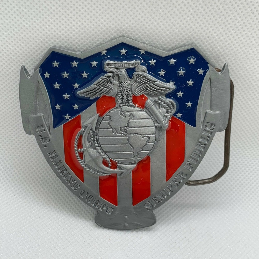 U.S. Marine Corps Semper Fidelis Belt Buckle