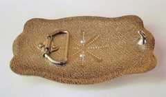 HORSE HEAD RODEO ANIMAL HUGE RODEO BIG COWBOY WESTERN SHINE BELT BUCKLE