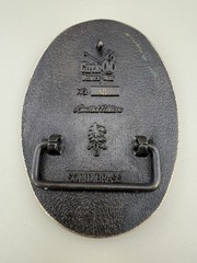 Tulip Time 1984 Horse Carriage Buggy Solid Brass Festival Buckle Limited Iowa