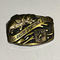 BASS Fishing Belt Buckle