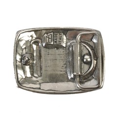 Elliot Rhodes London Floral Motif Rectangular Buckle 38381