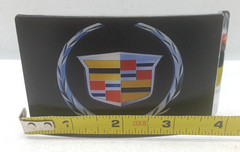 Cadillac Crest Wreath Logo Belt Buckle GM Licensed Metal 1990-2010 Promo 2&Prime; x 4&Prime;