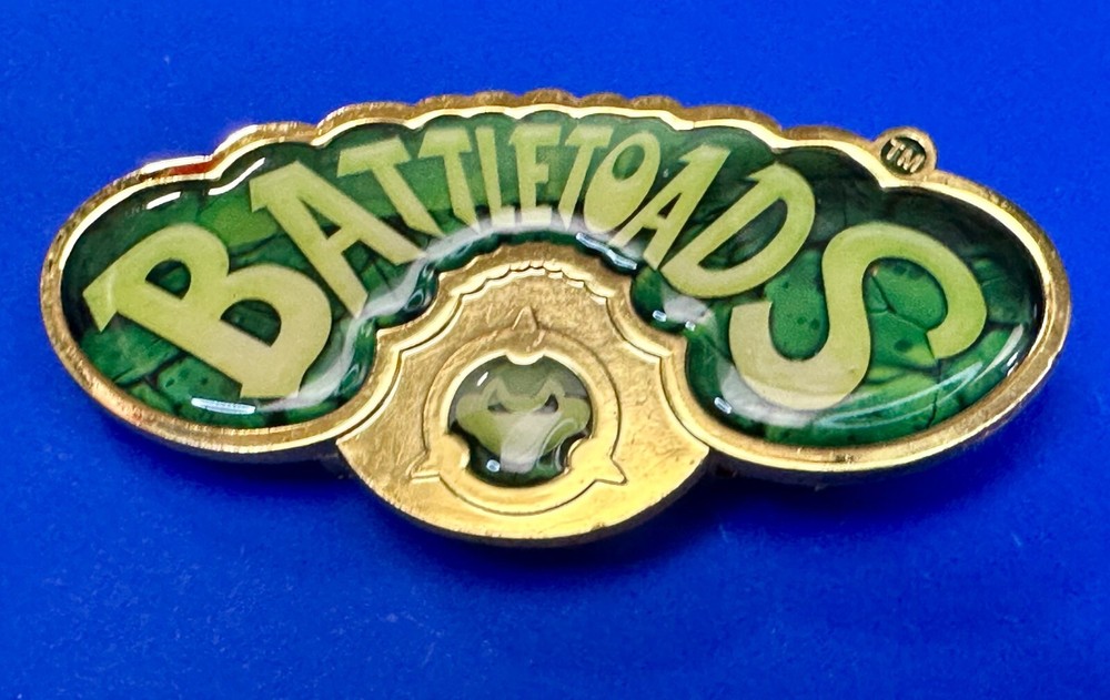 Battletoads June 2017 Loot Crate Gaming Exclusive Nes Gold Tone Belt Buckle