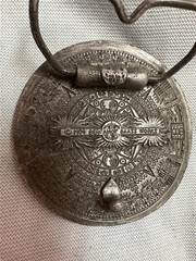 Vintage 1974 Bergamot Brass Works Belt Buckle Mayan Aztec Calendar
