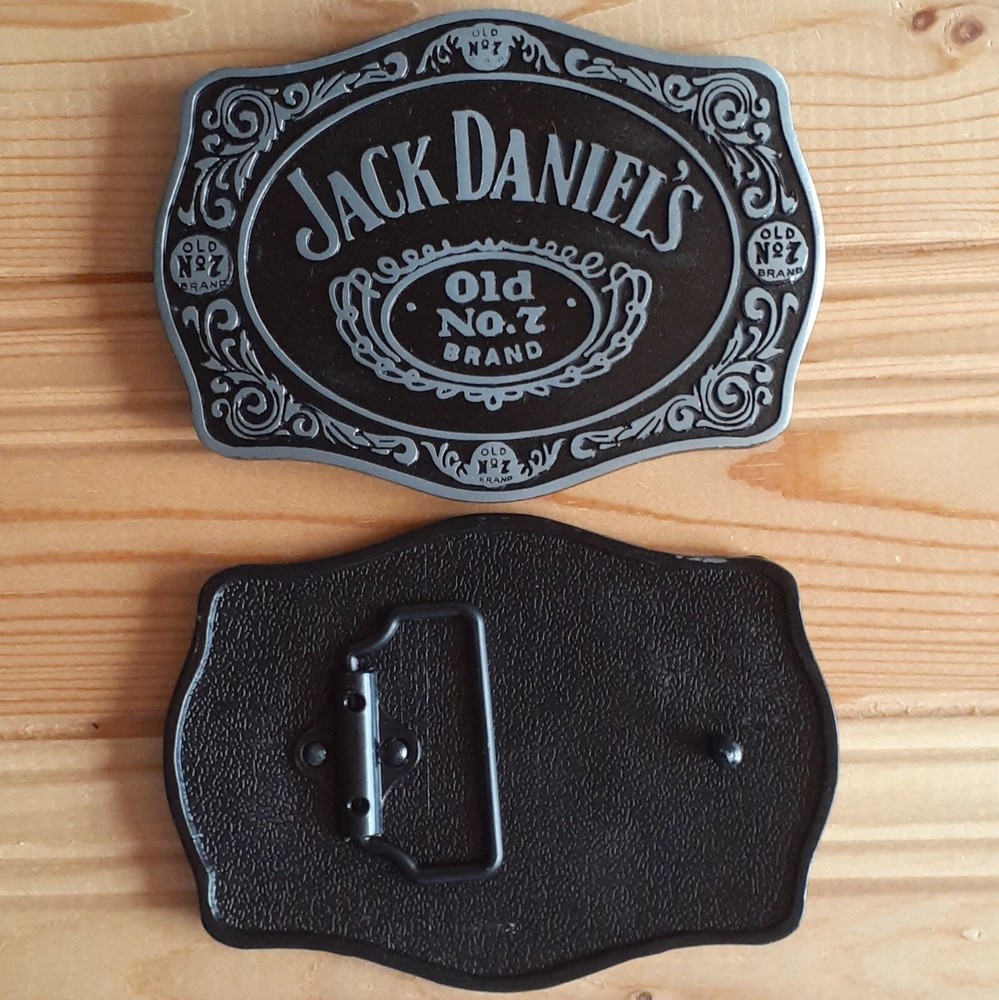 Whiskey Whisky Alcohol Black Belt Buckle