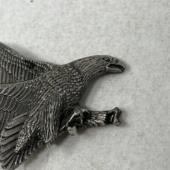 VTG 1979 The Great American Buckle Co Limited Edition #506 EAGLE Belt Buckle USA