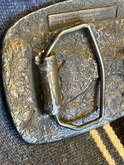 VTG American Sheep Producers, Council Pewter Men&rsquo;s Belt Buckle Denver Colorado