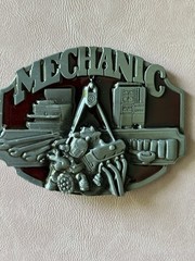 Mechanic Profession Belt Buckle Perfect Gift for Him and Her